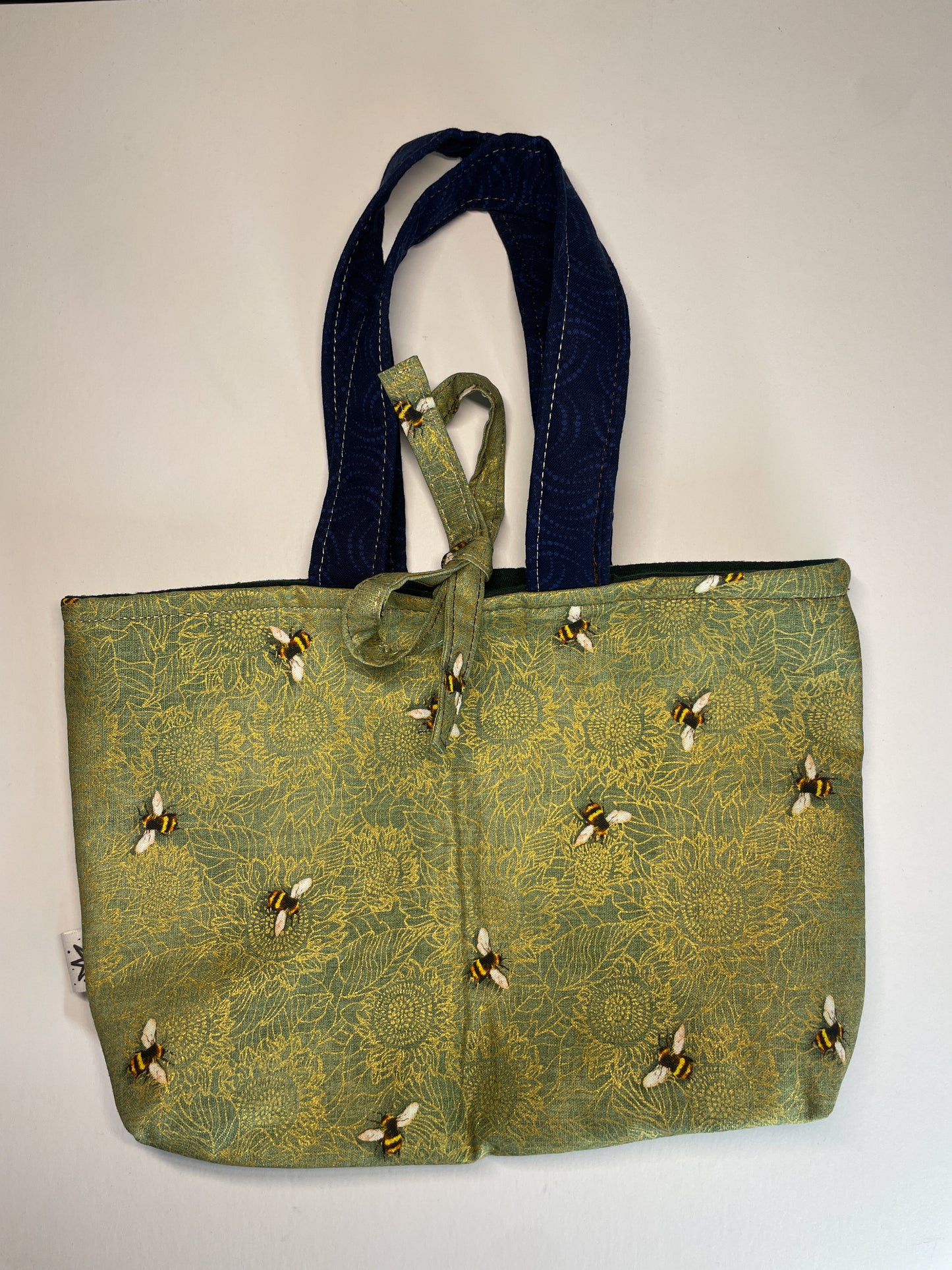 Small Everyday Market Tote in Bee Green