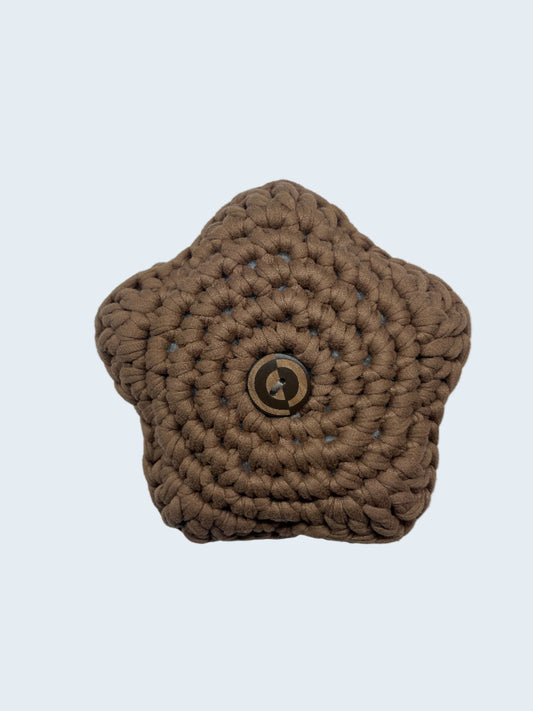Small Star Plush in Chestnut