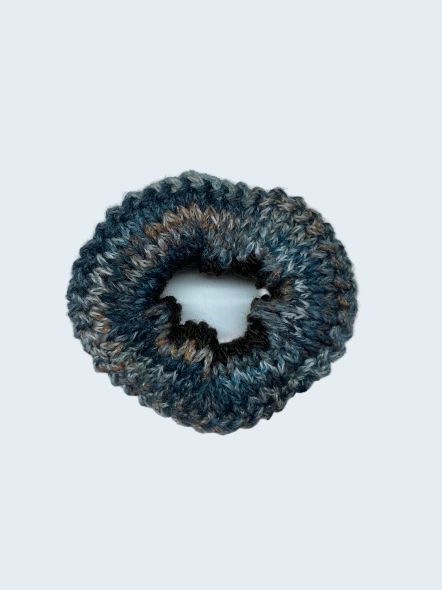 Knit Scrunchie in Dirty Chai