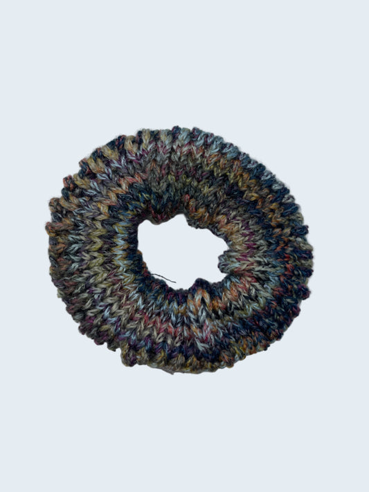 Knit Scrunchie in Spiced Chai