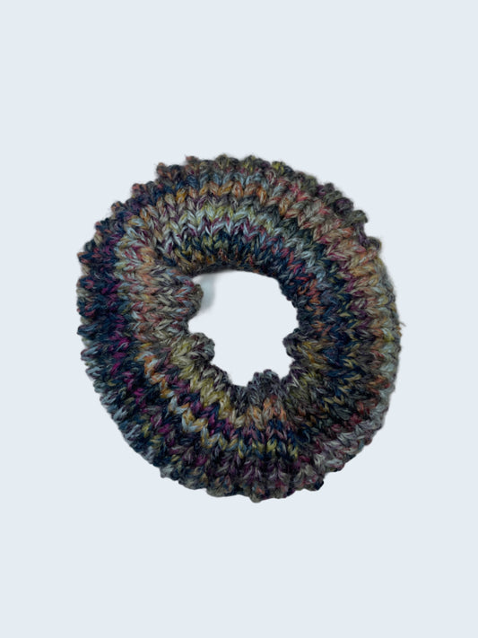 Knit Scrunchie in Spiced Chai